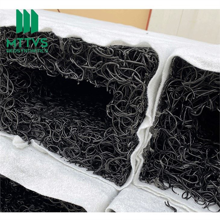 Geocomposite drain plastic Blind Ditch